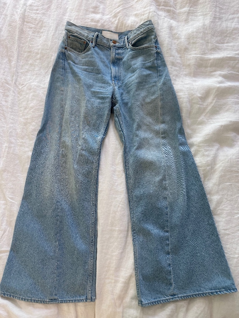 Mother Denim PETITES The Lil Lemon Twist Sneak size 26 Petite